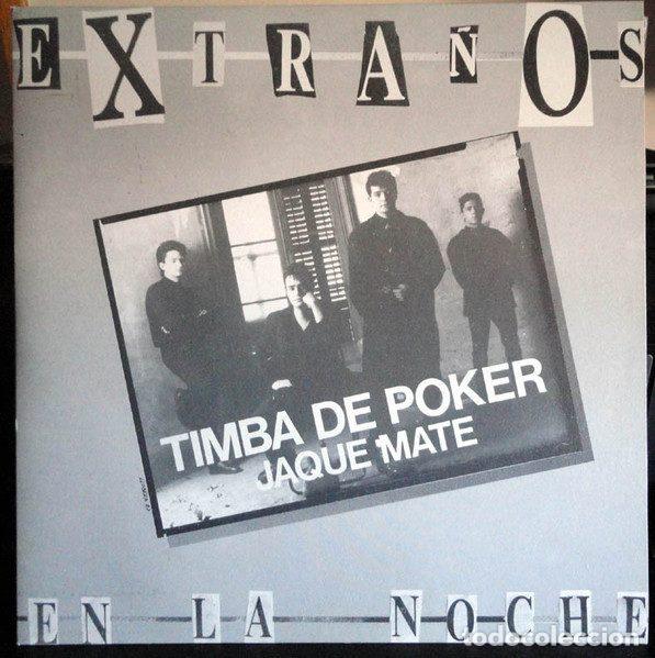 Vinyl records: Extra&ntilde;os En La Noche &ndash; Timba De Poker (Vinyl, Tranvia SN-45.028)