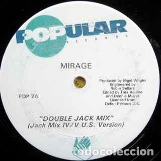 Vinyl records: Mirage &ndash; Double Jack Mix (Vinyl, Popular Records POP 7)