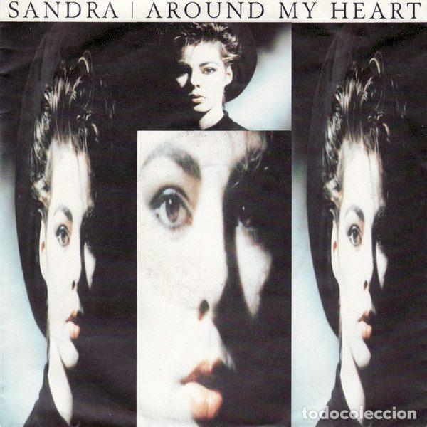 Vinyl-Schallplatten: Sandra &ndash; Around My Heart (Vinyl, Virgin 112 208)