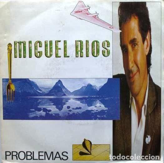 Discos de vinil: Miguel R&iacute;os &ndash; Problemas (Vinyl, Polydor 885 609-7)