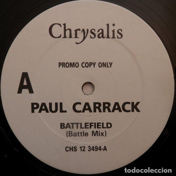 Discos de vinil: Paul Carrack &ndash; Battlefield (Vinyl, Chrysalis CHS 12 3494)