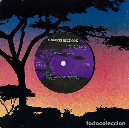 Dischi in vinile: Michael Damian / Blue Future &ndash; Rock On (Vinyl, Cypress Records YY 5005)