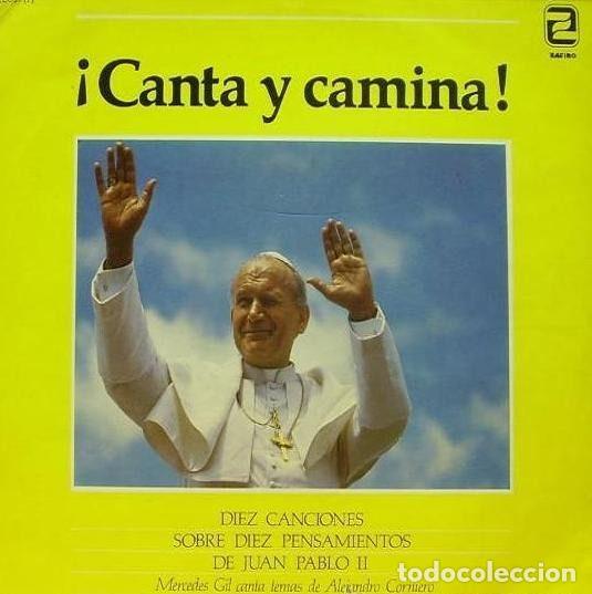 Dischi in vinile: Mercedes Gil &ndash; &iexcl;Canta y Camina! (Diez Canciones Sobre Diez Pensamientos De Juan Pablo II)...
