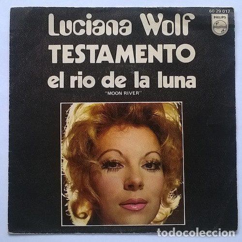 Dischi in vinile: Luciana Wolf &ndash; Testamento (Vinyl, Philips 60 29 017)