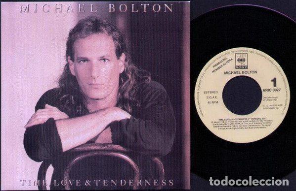 Discos de vinilo: Michael Bolton &ndash; Time, Love And Tenderness (Vinyl, CBS/Sony ARIC 0027)