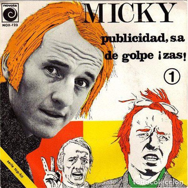 Discos de vinilo: Micky &ndash; Publicidad, S.A. / De Golpe &iexcl;Zas! (Vinyl, Novola NOX-123)