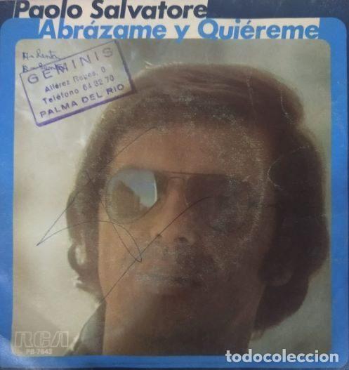 Vinyl records: Paolo Salvatore &ndash; Abr&aacute;zame Y Qui&eacute;reme (Vinyl, RCA PB-7643)