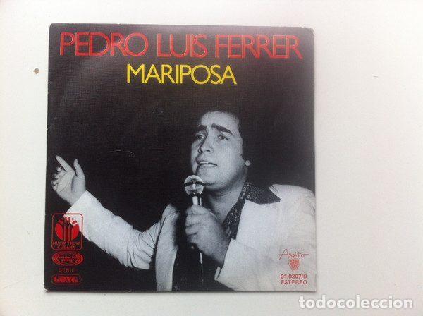Discos de vinilo: Pedro Luis Ferrer &ndash; Mariposa / Operacion Sitio (Vinyl, Movieplay 01.0307/0)