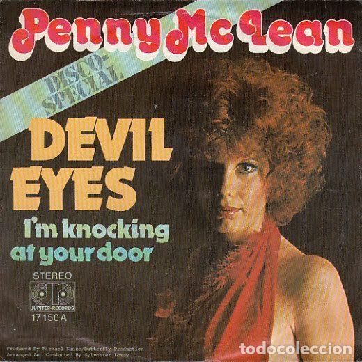 Discos de vinilo: Penny McLean &ndash; Devil Eyes (Vinyl, Jupiter Records 17 150 A)