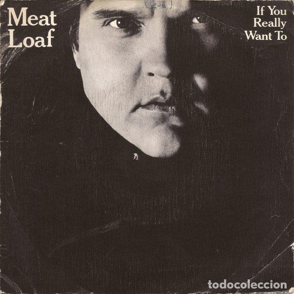Discos de vinil: Meat Loaf &ndash; If You Really Want To (Vinyl, Epic EPC A 3357)