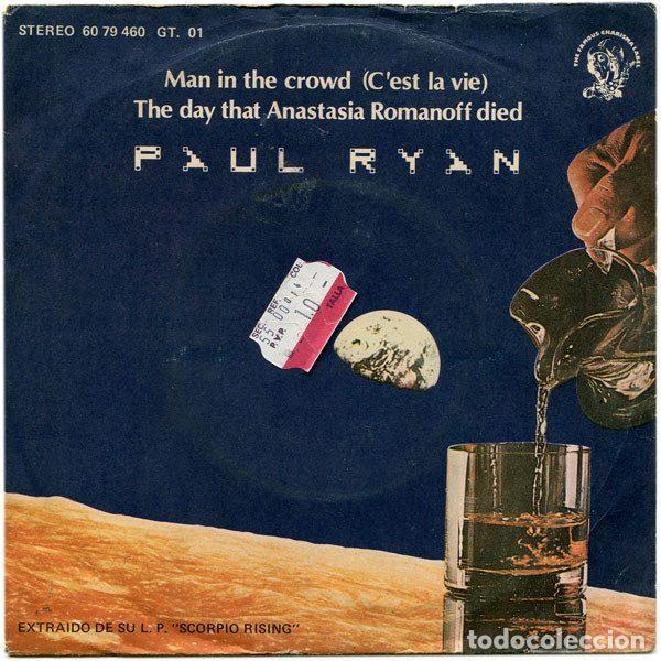 Discos de vinil: Paul Ryan &ndash; Man In The Crowd (C'est La Vie) / The Day That Anastasia Romanoff Died (Vinyl,...