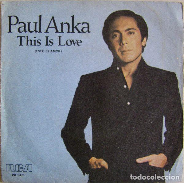 Vinyl-Schallplatten: Paul Anka &ndash; This Is Love (Vinyl, RCA PB-1395)