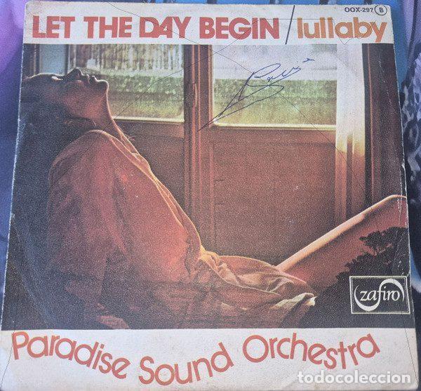 Vinyl records: Paradise Sound Orchestra &ndash; Let The Day Begin / Lullaby (Vinyl, Zafiro OOX-297 B)