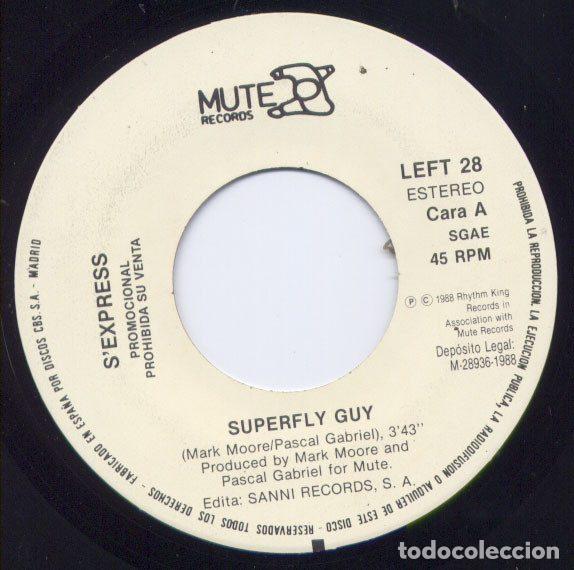 Dischi in vinile: S'Express &ndash; Superfly Guy (Vinyl, Mute LEFT 28)