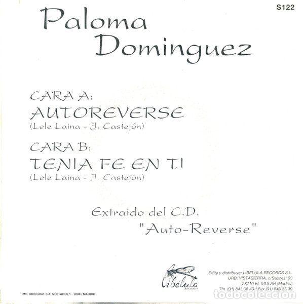 Discos de vinilo: Paloma Dom&iacute;nguez &ndash; Auto-Reverse (Vinyl, Lib&eacute;lula Records S-122) - Foto 2