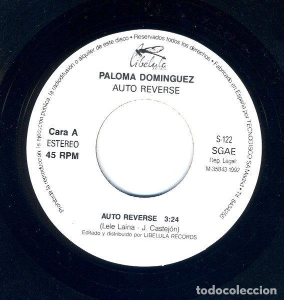 Discos de vinilo: Paloma Dom&iacute;nguez &ndash; Auto-Reverse (Vinyl, Lib&eacute;lula Records S-122) - Foto 3