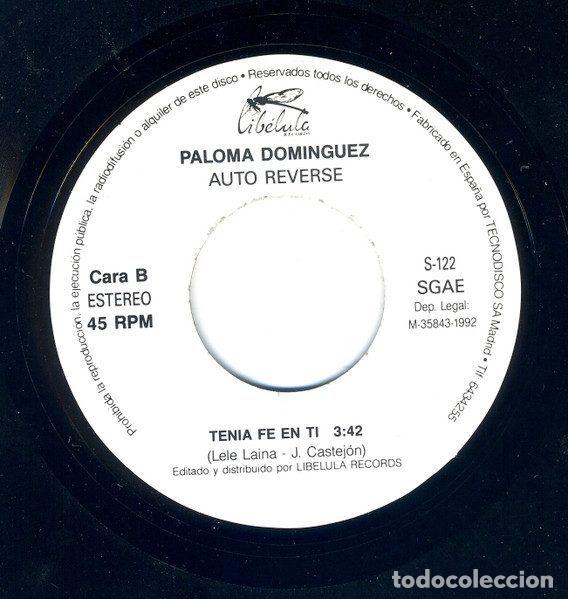 Discos de vinilo: Paloma Dom&iacute;nguez &ndash; Auto-Reverse (Vinyl, Lib&eacute;lula Records S-122) - Foto 4