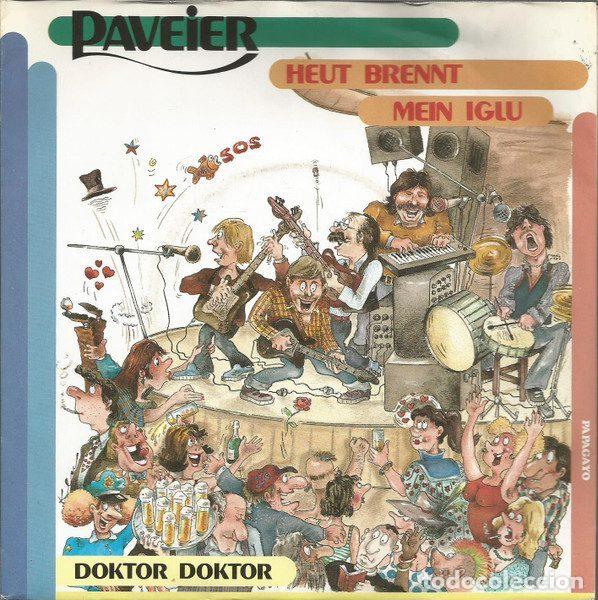Discos de vinilo: Paveier &ndash; Heut Brennt Mein Iglu (Vinyl, Papagayo 1C 006 15 6088 7)