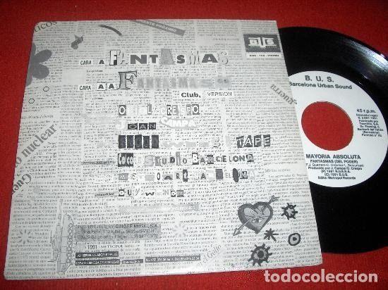 Disques de vinyle: Mayoria Absoluta &ndash; Fantasmas (Vinyl, Barcelona Urban Sound BUS 104 PROMO)
