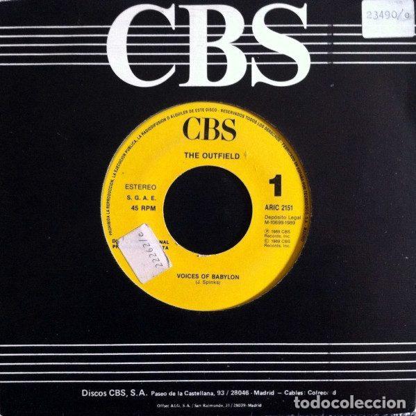 Dischi in vinile: The Outfield &ndash; Voices Of Babylon (Vinyl, CBS ARIC2151)