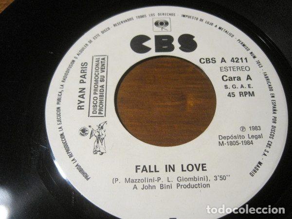 Vinyl records: Ryan Paris &ndash; Fall In Love (Vinyl, CBS CBS A 4211)
