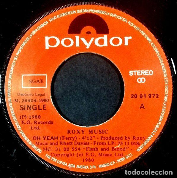 Discos de vinilo: Roxy Music &ndash; Oh Yeah (Vinyl, Polydor 20 01 972) - Foto 3