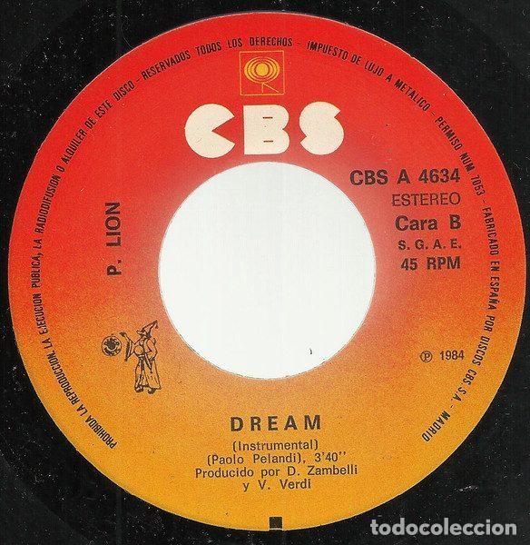 Discos de vinilo: P. Lion &ndash; Dream (Vinyl, CBS CBS A 4634) - Foto 4