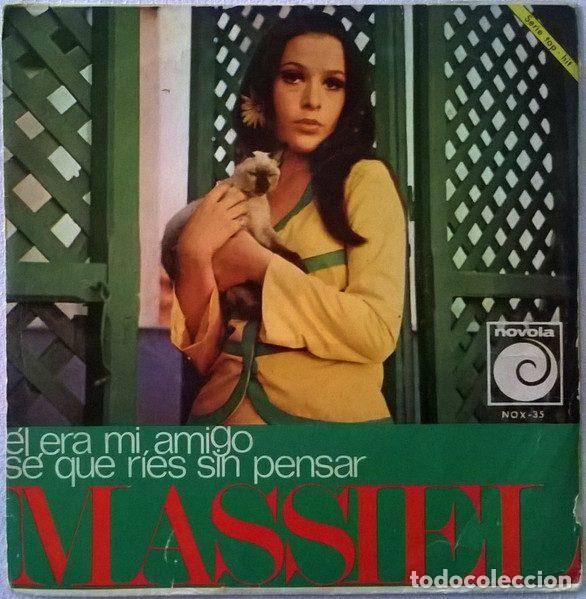 Dischi in vinile: Massiel &ndash; El Era Mi Amigo / S&eacute; Que R&iacute;es Sin Pensar (Vinyl, Novola NOX-35)