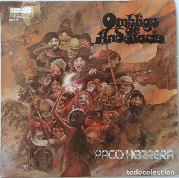 Discos de vinil: Paco Herrera &ndash; Ombligo De Andalucia (Vinyl, DB Belter 00.116)