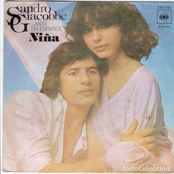 Vinyl-Schallplatten: Sandro Giacobbe &ndash; Canta En Espa&ntilde;ol Ni&ntilde;a (Vinyl, CBS CBS 5785)