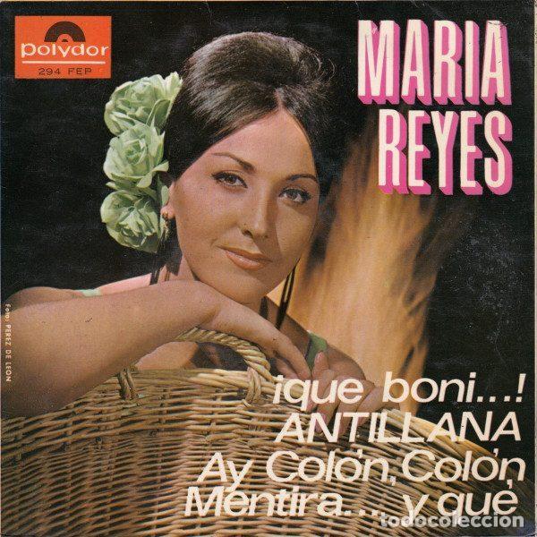 Discos de vinilo: Maria Reyes &ndash; Que Boni... (Vinyl, Polydor 294 FEP)