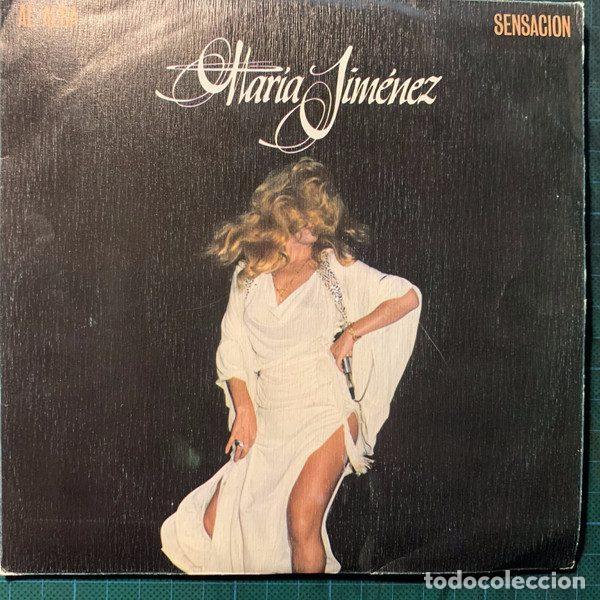 Vinyl records: Mar&iacute;a Jim&eacute;nez &ndash; Al Alba / Sensaci&oacute;n (Vinyl, Movieplay 02.2040/8)