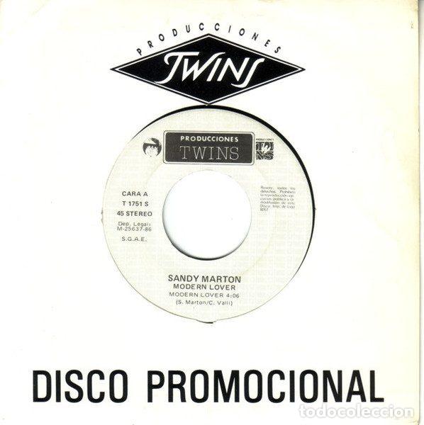 Vinyl-Schallplatten: Sandy Marton &ndash; Modern Lover (Vinyl, Producciones Twins T 1751 S)