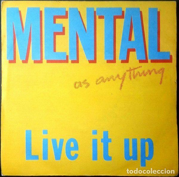Discos de vinil: Mental As Anything &ndash; Live It Up (Vinyl, Epic EPCA 6797)