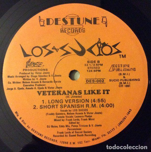 Dischi in vinile: Los Sucios &ndash; Veteranas Like It (Vinyl, Destune Records DES-002)