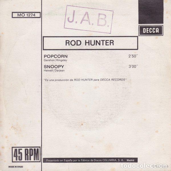 Discos de vinilo: Rod Hunter &ndash; Popcorn (Vinyl, Decca MO 1274) - Foto 2