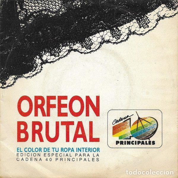 Discos de vinil: Orfeon Brutal &ndash; El Color De Tu Ropa Interior (Vinyl, Sanni Records SR 158)