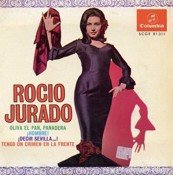 Vinyl-Schallplatten: Rocio Jurado &ndash; Oliva El Pan, Panadera / &iexcl;Hombre! / &iexcl;Decir Sevilla...! / Tengo Un Crimen En La...