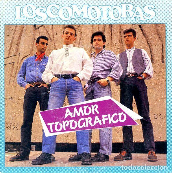 Discos de vinilo: Loscomotoras &ndash; Amor Topogr&aacute;fico (Vinyl, Virgin SP-COM 4)