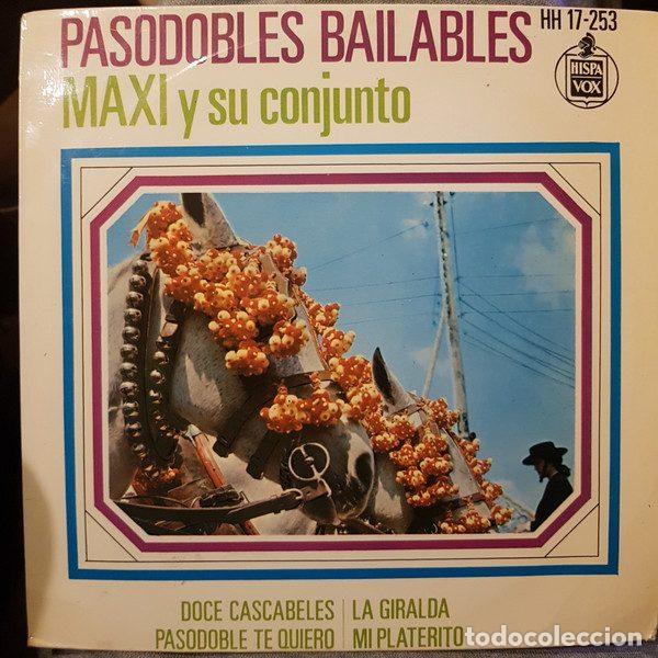 Disques de vinyle: Maxi Y Su Conjunto &ndash; Pasodobles Bailables (Vinyl, Hispavox HH 17-253)