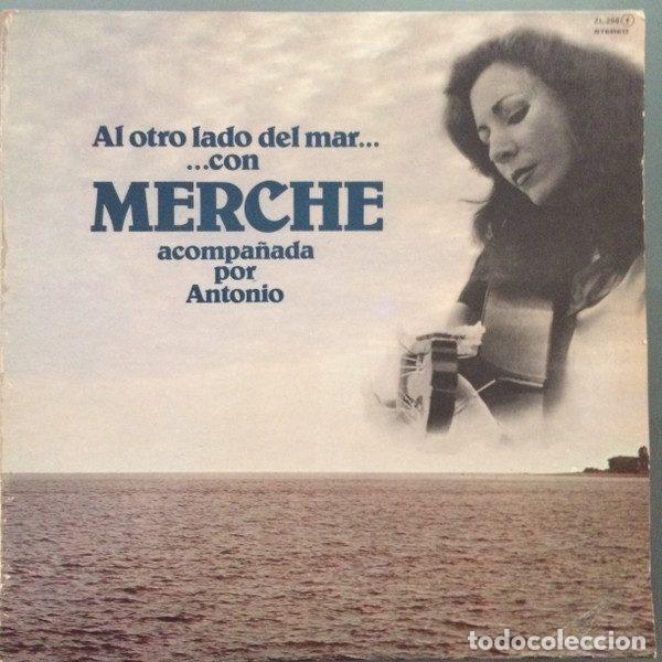 Discos de vinilo: Merche Acompa&ntilde;ada Por Antonio &ndash; Al Otro Lado Del Mar (Vinyl, Zafiro ZL-250)