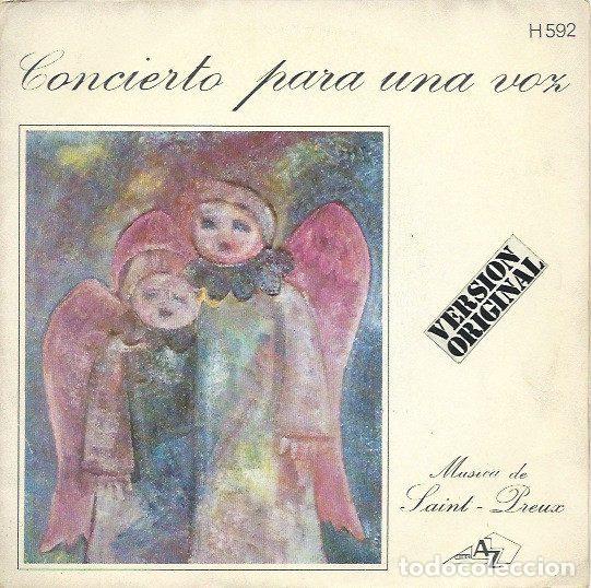 Disques de vinyle: Saint-Preux &ndash; Concerto Pour Une Voix (Vinyl, Disc'Az H 592)