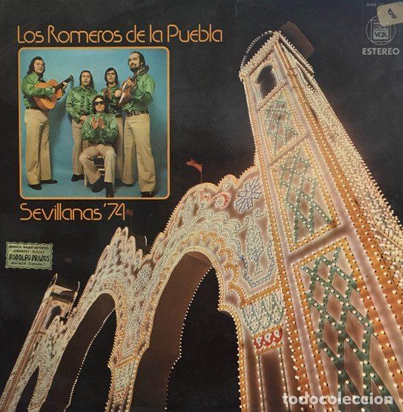 Discos de vinilo: Los Romeros De La Puebla &ndash; Sevillanas '74 (Vinyl, Hispavox HHS 10-431)