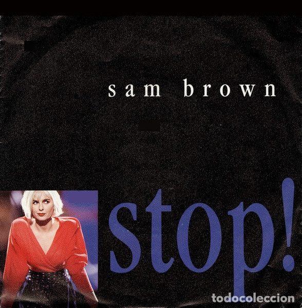 Discos de vinil: Sam Brown &ndash; Stop! (Vinyl, A&M Records 390 317-7)