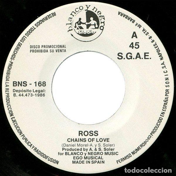 Discos de vinil: Ross &ndash; Chains Of Love (Vinyl, Blanco Y Negro BNS-168)