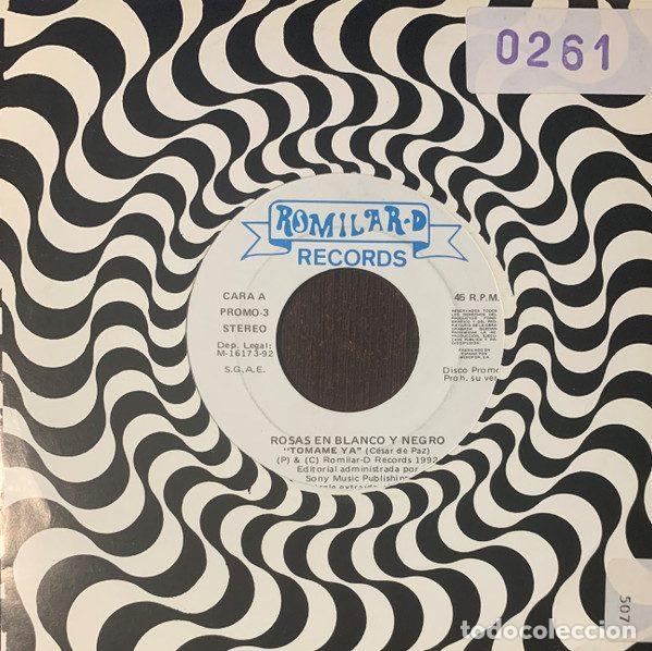 Disques de vinyle: Rosas En Blanco Y Negro &ndash; Tomame Ya (Vinyl, Romilar-D Records PROMO-3)