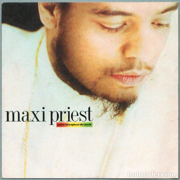 Discos de vinil: Maxi Priest &ndash; Peace Throughout The World (Vinyl, 10 Records TEN 317)