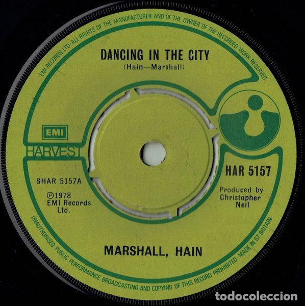 Discos de vinil: Marshall, Hain &ndash; Dancing In The City (Vinyl, Harvest HAR 5157)