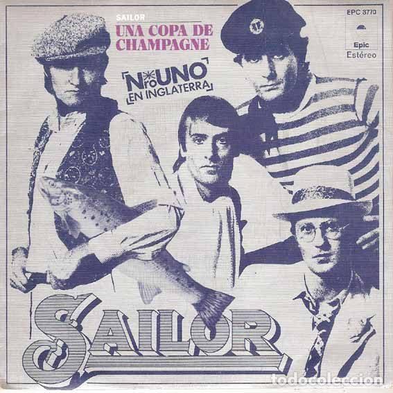 Disques de vinyle: Sailor &ndash; Una Copa De Champagne (Vinyl, Epic EPC 3770)