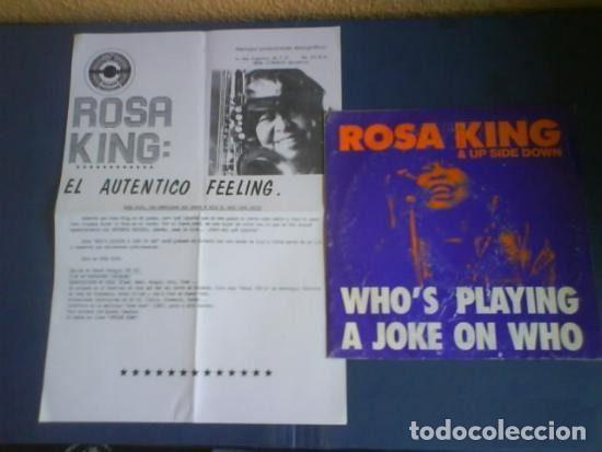 Disques de vinyle: Rosa King & Up Side Down &ndash; Who's Playing A Joke On Who (Vinyl, Metropol Records MRP- 109-S)